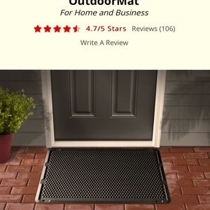 **BRAND NEW WEATHER TECH OUTDOOR MAT**